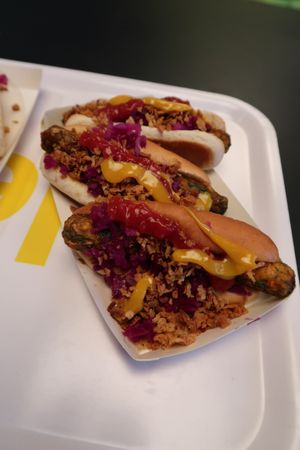hot dogs at IKEA in Copenhagen
