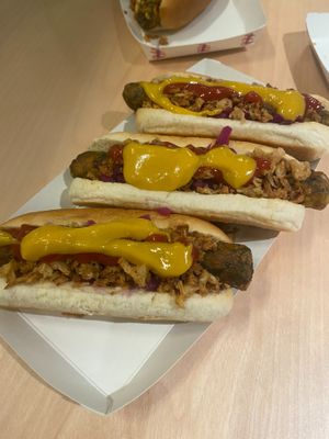 vegan hot dogs at IKEA in Copenhagen