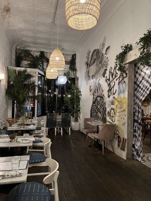   at Le Salbuen Cafe Market in Montclair