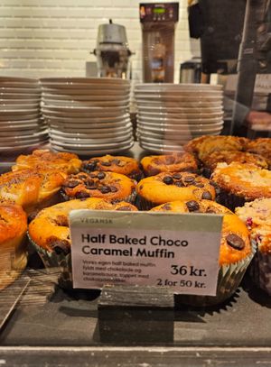 Muffin sale at Espresso House in Odense