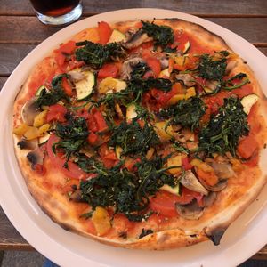 Pizza „Vegitaria“ ohne Käse  at Memory  in Bad Schandau