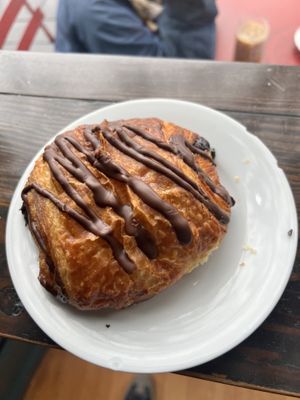 Chocolate croissant  #Veganuary at Timeless Coffee Roasters and Bakery in Oakland