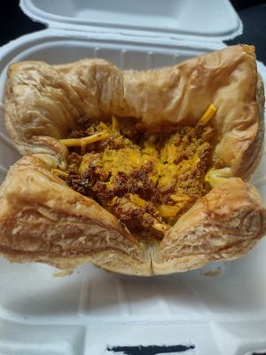 Breakfast puff 👍🏽👍🏽 at Timeless Coffee Roasters and Bakery in Oakland
