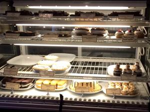 chocolates, cakes, pies, mmmm at Timeless Coffee Roasters and Bakery in Oakland