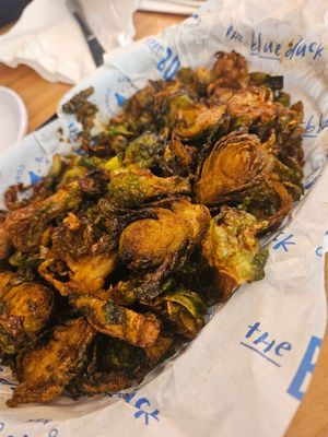 French toast brussel sprouts at The Blue Duck in New London