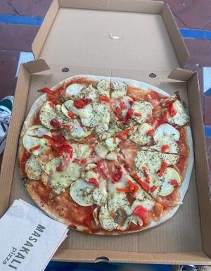  at Masakali Pizza in Sevilla