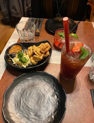 Tofu met pindasaus  at Better than Hungry in Brussels