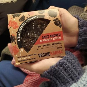 From the shop, it's always a great experience to eat good food and then get to take away some nice vegan products that we don't have access to in our local shops. at Aujourd'hui Demain Concept Store in Paris