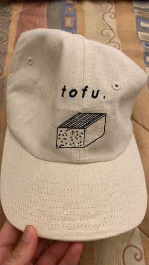 tofu hat! at Aujourd'hui Demain Concept Store in Paris