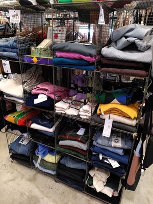 Clothing at Aujourd'hui Demain Concept Store in Paris