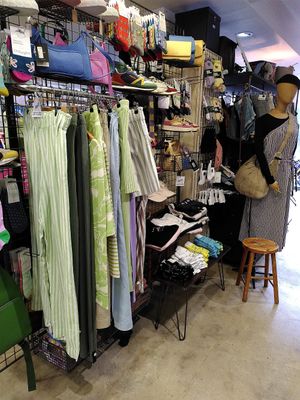 Clothing at Aujourd'hui Demain Concept Store in Paris