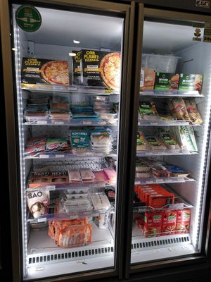 Frozen products at Aujourd'hui Demain Concept Store in Paris