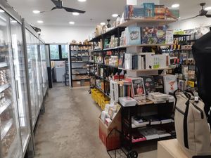 Magasin (livres et bouffe) at Aujourd'hui Demain Concept Store in Paris