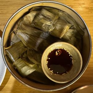 Steamy Dumpling.  at Vegan Haus in Berlin