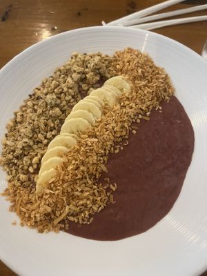 Island bowls without agave   at Seven Mile Cafe in Denton