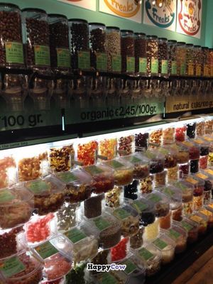 Massive amounts of vegan candy at Candy Freaks in Amsterdam