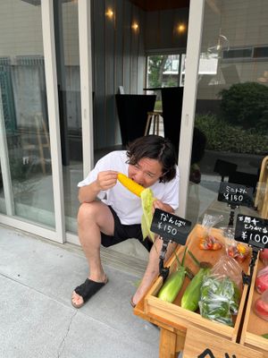 we can be flexible to make plate as vegetarian wants at Maenota  in Kyoto