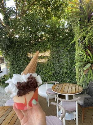 3 scoops - 250 THB   at Gelatissimo in Phuket