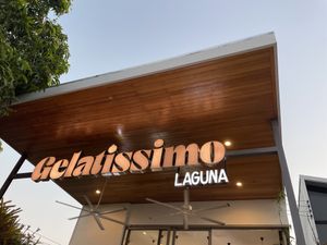 Outside  at Gelatissimo in Phuket