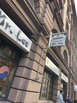 Outside   at Mr Lee Frankfurt in Frankfurt