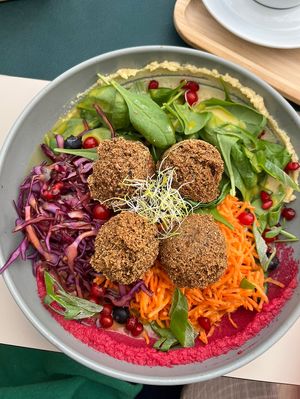 Buddha Bowl als Hauptgang   at The Green Garden in Salzburg