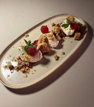 Raspberry Crumble   at The Green Garden in Salzburg