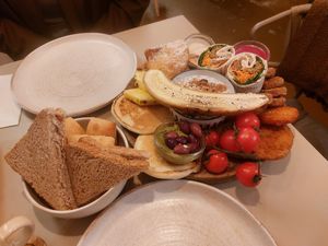 Brunch platter for 2 at The Green Garden in Salzburg