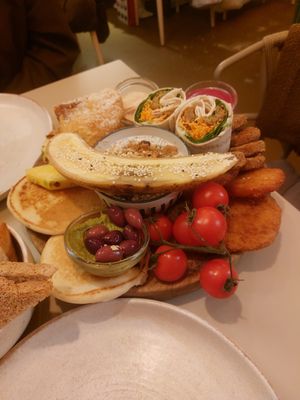 Brunch platter for 2 at The Green Garden in Salzburg
