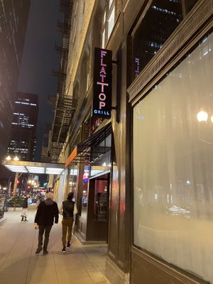 Flattop grill  at Flat Top Grill - The Loop in Chicago