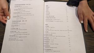 There's more to the menu that I didn't get pictures of. Curry, ramen & starters at Golden Ginkgo  in Berlin