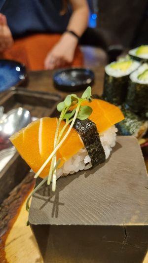 Another beautiful vegan sushi!   at Golden Ginkgo  in Berlin