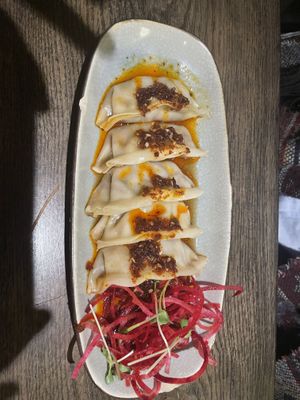 Dumplings   at Golden Ginkgo  in Berlin