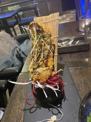 Big crispy rolls. Too big for one bite    at Golden Ginkgo  in Berlin