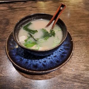 Miso Soup at Golden Ginkgo  in Berlin