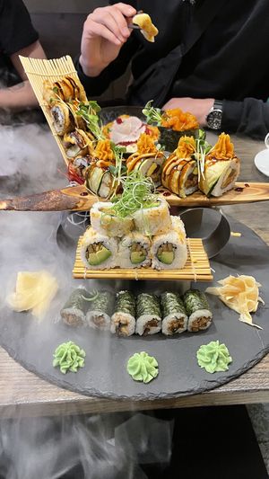 Sushi  at Golden Ginkgo  in Berlin