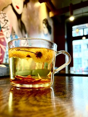 Jasmin Tea  at Golden Ginkgo  in Berlin
