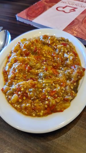 Babaganoush at Kebapçım Hatay Sofrası Trabzon in Trabzon