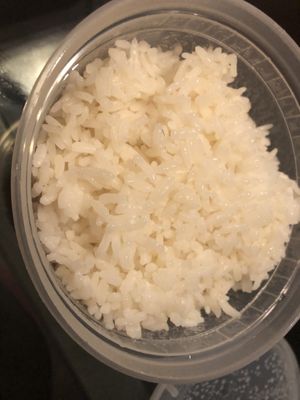 Steamed white rice (vegan)   at Ikedo Ramen in Port Washington