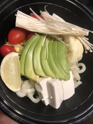 Vegan ramen   at Ikedo Ramen in Port Washington
