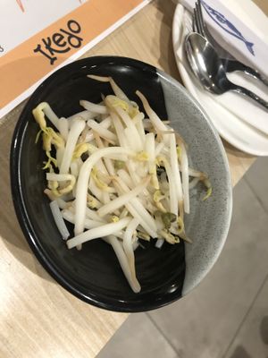 Bean sprout   at Ikedo Ramen in Port Washington