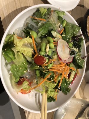 GF glass noodle salad   at Ikedo Ramen in Port Washington