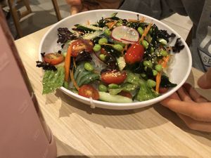 GF glass noodle salad   at Ikedo Ramen in Port Washington