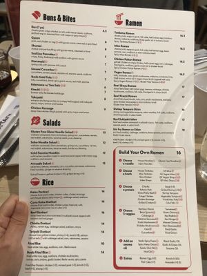 Menu   at Ikedo Ramen in Port Washington