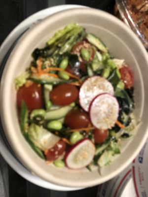 GF glass noodle salad   at Ikedo Ramen in Port Washington