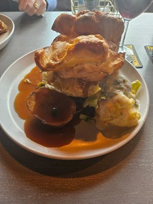 Amazing vegan Wellington!!! at The Boars Head in Louth