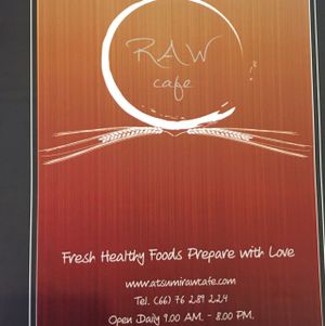 New menu at Atsumi Raw Cafe in Phuket