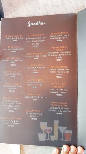 Raw vegan at Atsumi Raw Cafe in Phuket