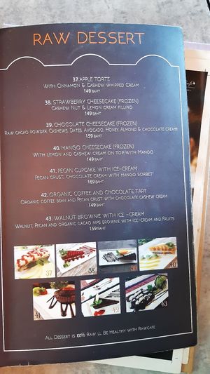 Raw vegan at Atsumi Raw Cafe in Phuket