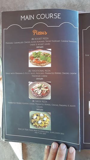 Raw vegan at Atsumi Raw Cafe in Phuket