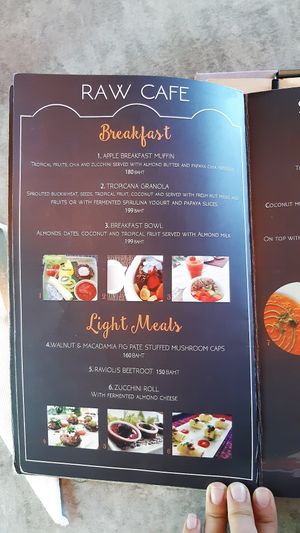 Raw vegan at Atsumi Raw Cafe in Phuket